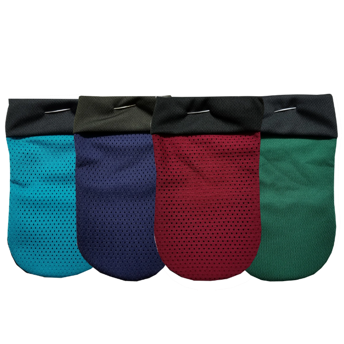 Sport Maroon, Green, Teal, Navy,  Multipack - Junior, No Hole