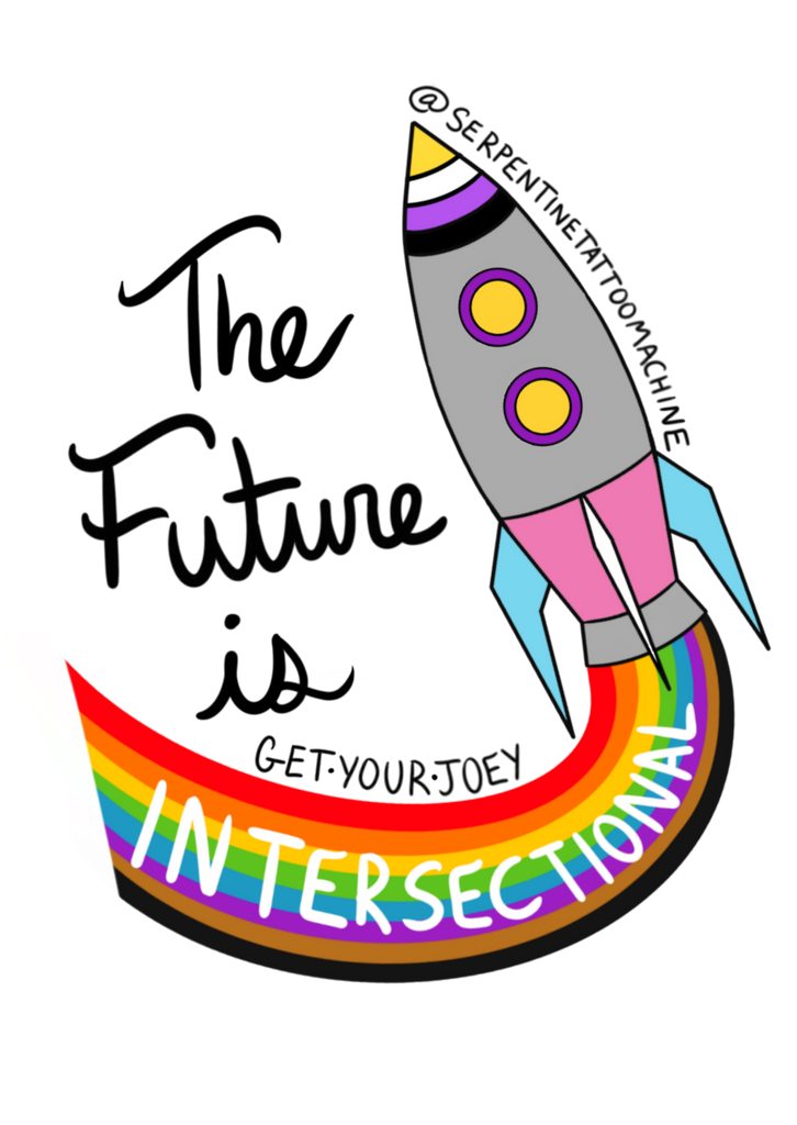 The Future is Intersectional Sticker